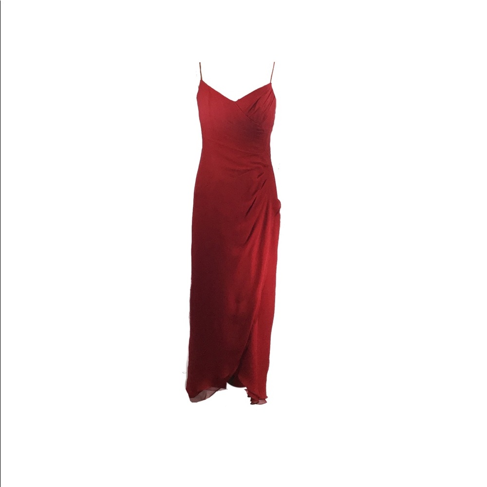 Valentine’s Day sexy red gown